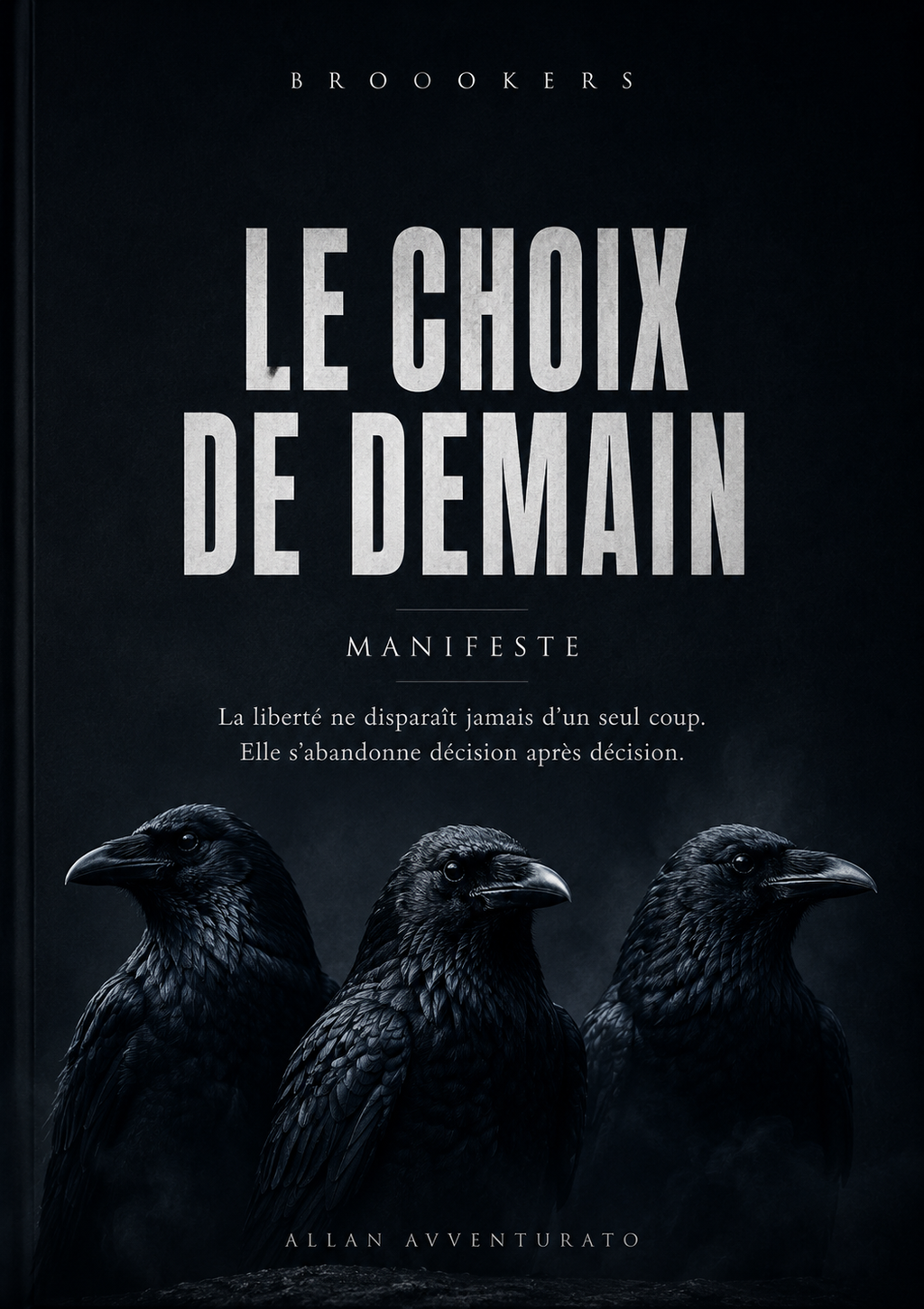 Première de couverture du manifeste Le Choix de demain